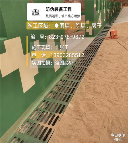 台州 例如在抖音上有“迷彩墙，外围墙面挡 - 星空数码迷彩漆施工队