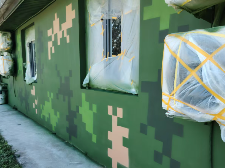 台州海洋 / 林地场景数码伪装